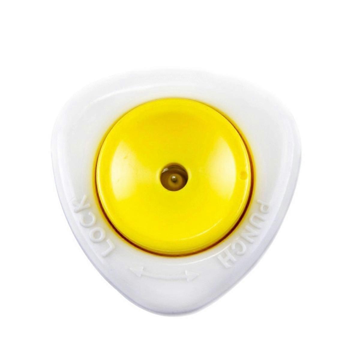 Egg Punch, Intact Eggshell, Stainless Steel Needle, Spring Retractable Design