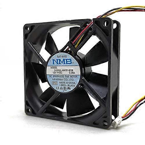 Case Fans 8020 12V 4CM 3108NL-04W-B59 Three C Chassis Server Fan Max Airflow Rate