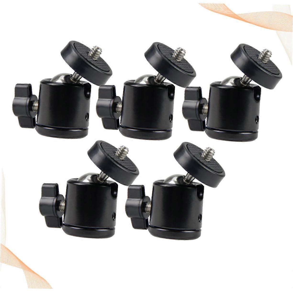 Universal Phone Clip SLR Camera Metal Cold Shoe Mount Adapter 1/4 Screw Spherical Bracket Damping Platform