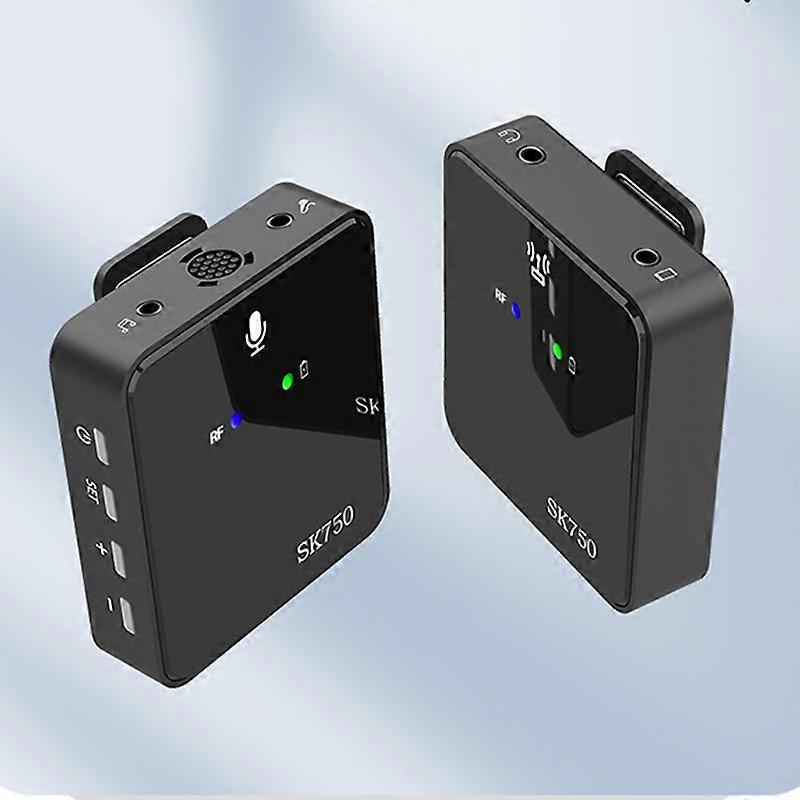 SK750 Type-C Charging One for One Wireless Lavalier Mini Microphone