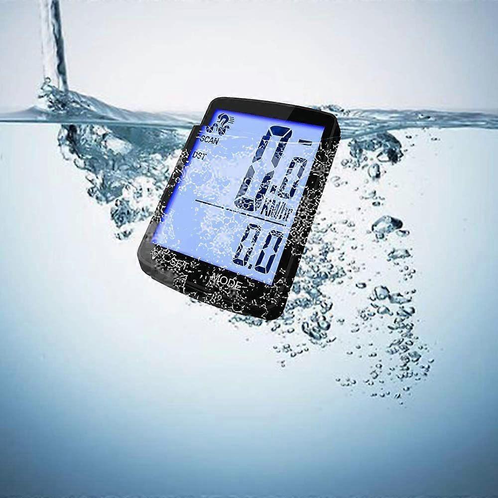 Waterproof Bike Computer Odometer with LCD Display