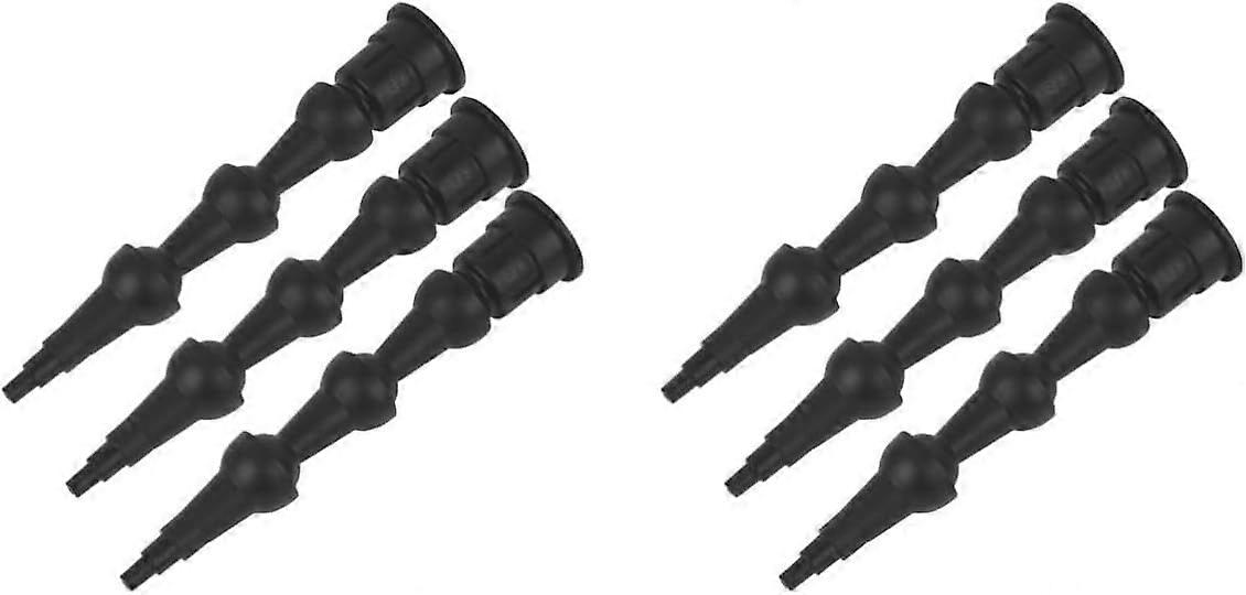 Sets Universal Kitchen Grout Sealant Applicator Nozzle Tool Baseboard Filling Tubes Caulking Tools Nozzles 3pcs*2