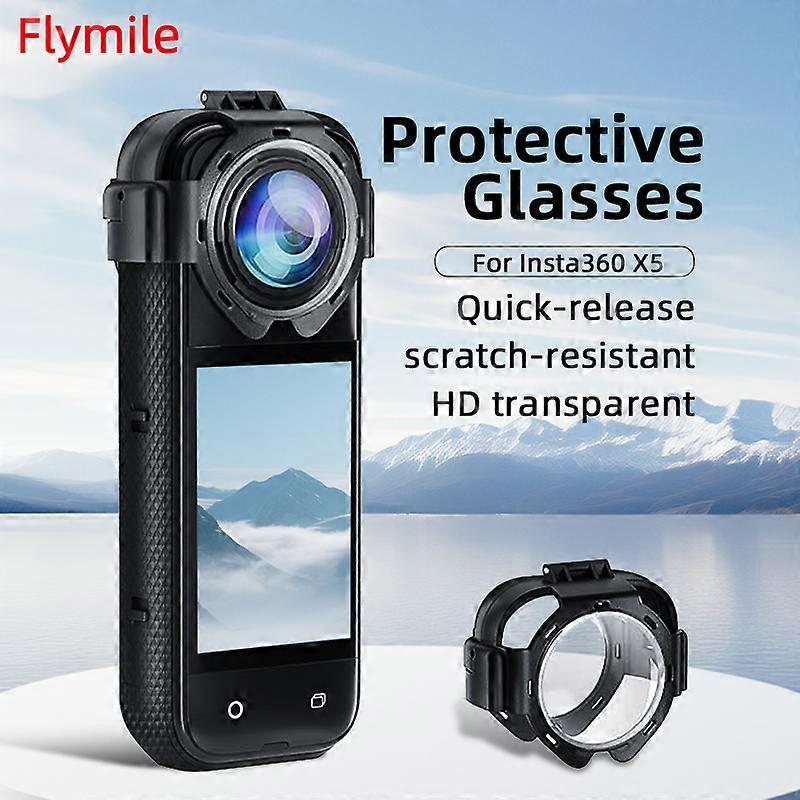 Camera Snap Lens Protector Storage Dustproof Scratch Resistant for Insta360 X5
