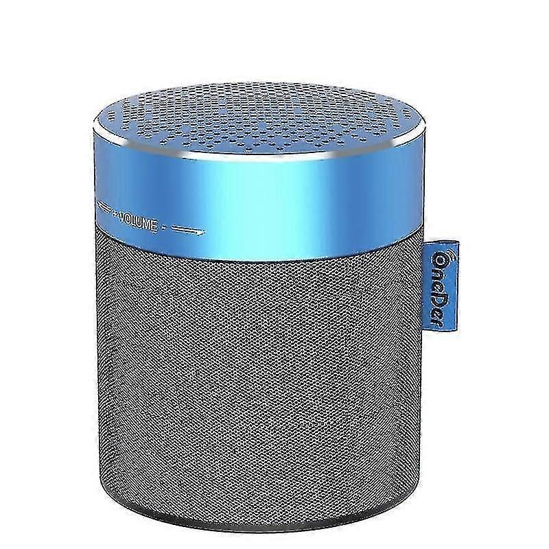 Oneder V13 Mini Wireless Bluetooth Speaker, Support Hands-free & Tf & Fm & Aux(blue)