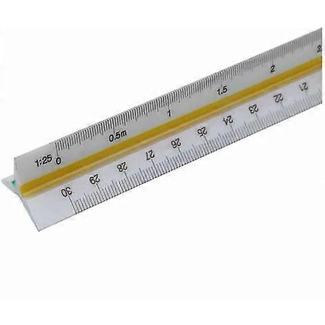 30cm Triangular Metric Scale Measuring Ruler for Architect Engineer