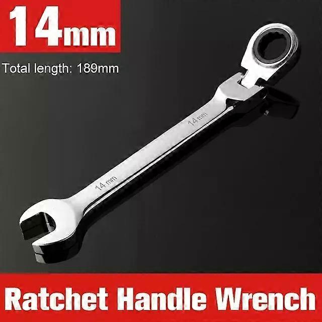 1pc Flex Head Cricchetto Combinazione Chiave Set Cricchetto Metrico Chiavi A Doppio Uso CrV Chiave A Ingranaggio Riparazione Domestica Utensili Manuali