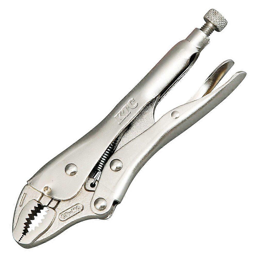 KYOTO TOOL () Locking Pliers Curved Chin (with Wire Cutter) 100WR