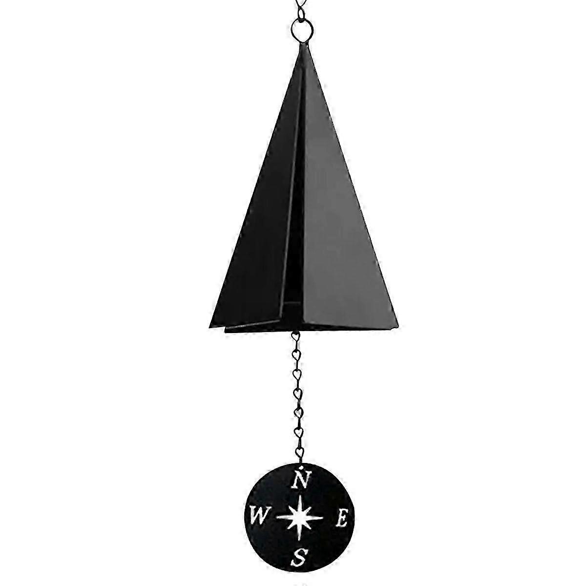 Compass Wind Chime Iron Triangle Wind Chime Pendant Decoration