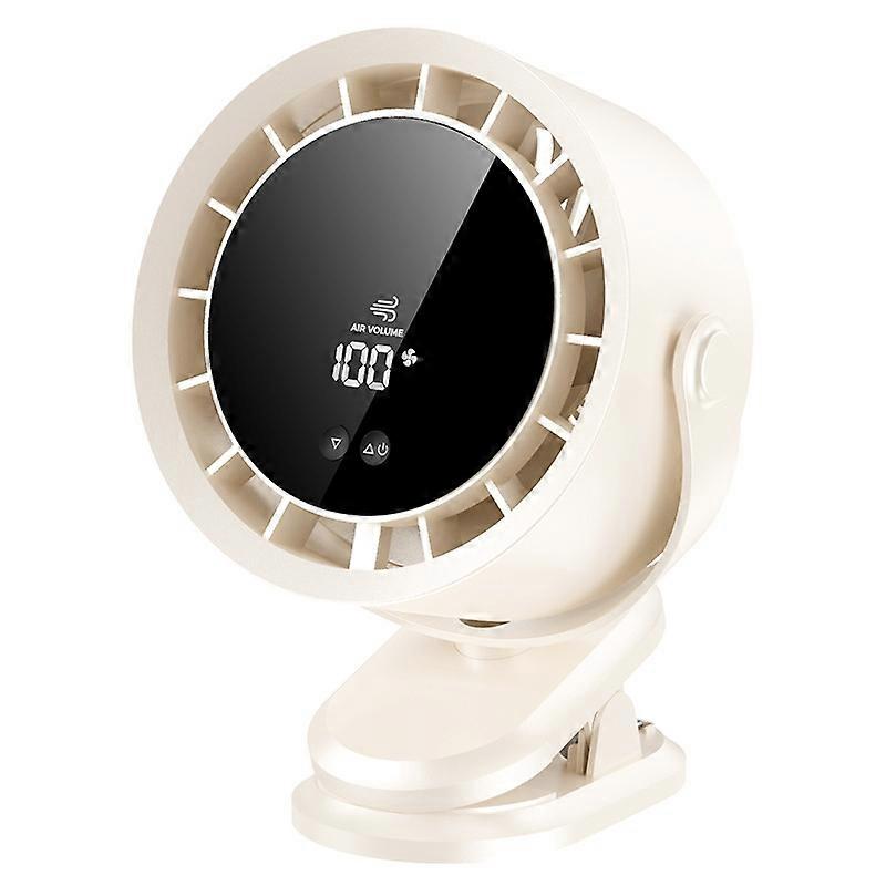 Desktop Fan 100 Speed Settings Circulation Cooling Fan Digital Display Turbo Wall Mounted Table Fan 