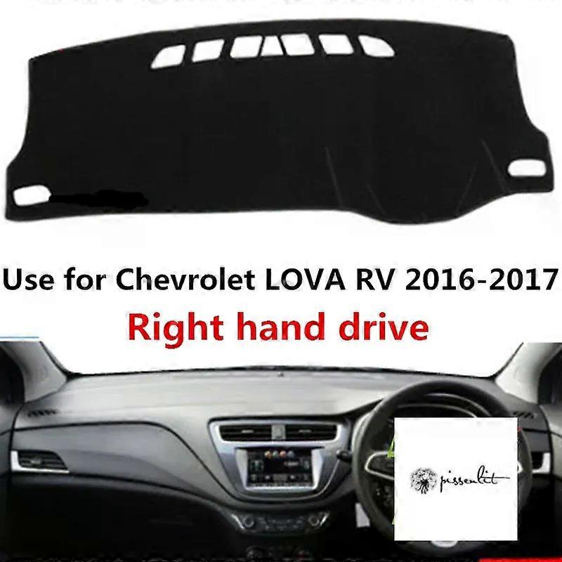 Pissenlity שמש צל נגד אבק רכב לוח מחוונים כיסוי מחצלת מתאים אביזרים לשברולט LOVA RV 2016-2017 RHD הימנע משטח האור