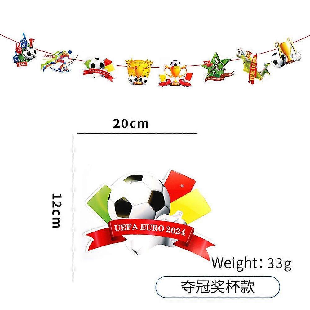 Euro 2024 Flags Banner,Fabric European Flags Bunting Euro Soccer Party Decorations, European Bunting Bar Garden Street 1 Pack A