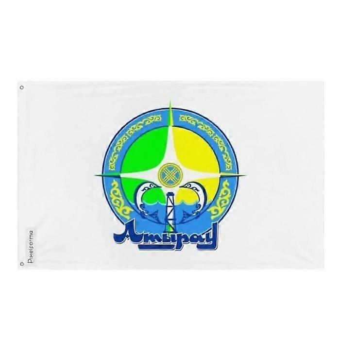 Atyraou Flag – 60 x 90 cm – Polyester – Iron Eyelets – Durable