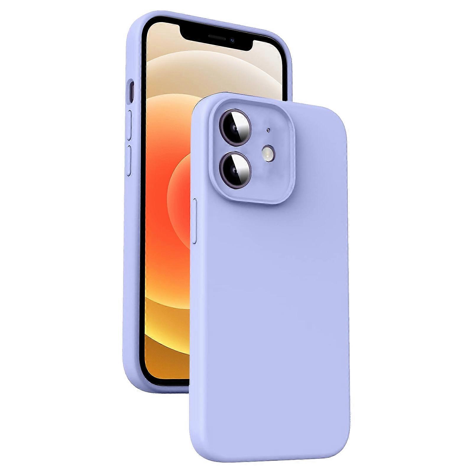 Microfiber Liquid Silicone Shockproof Phone Case