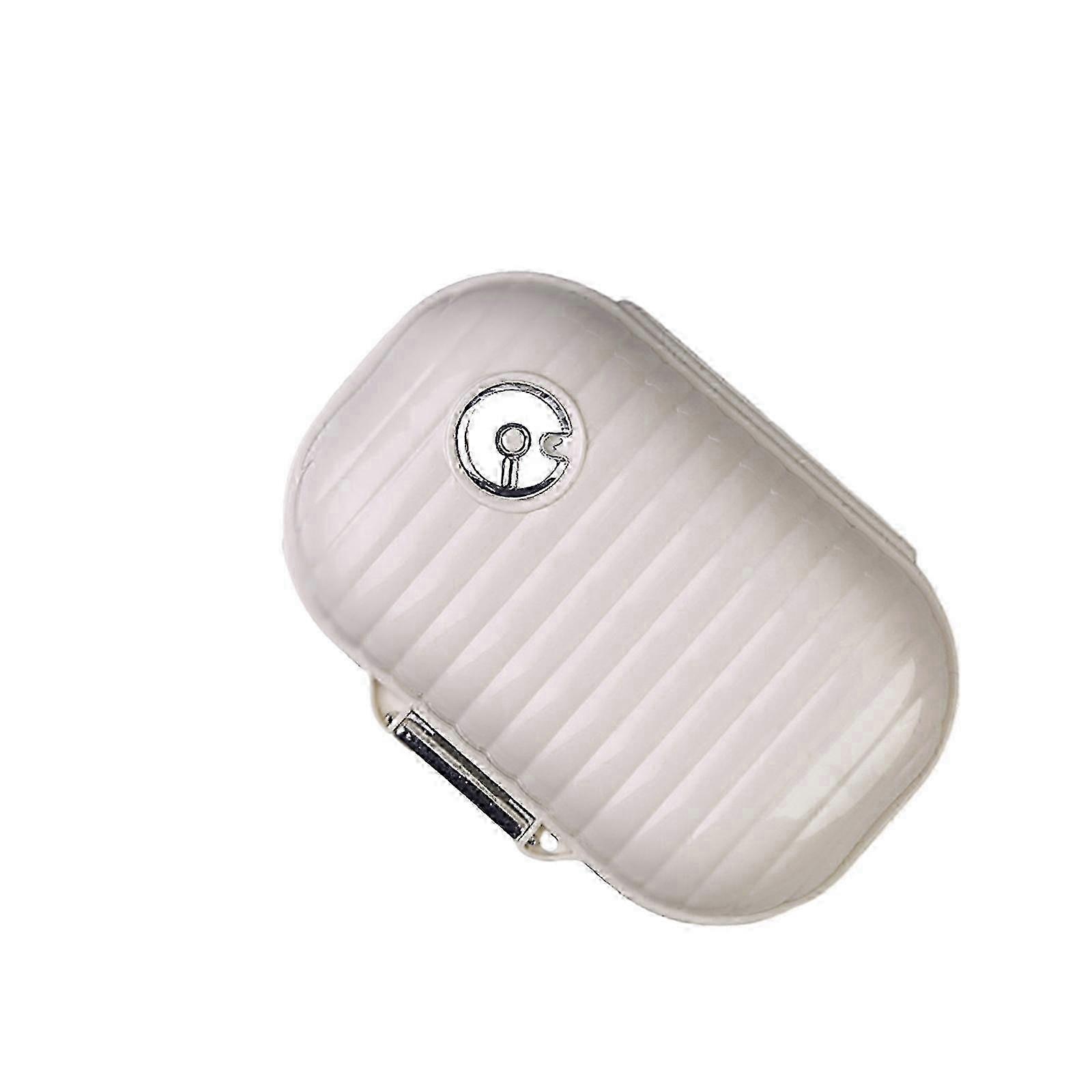 2025 Weekly Travel Capsule Tablet Jewelry Storage Box Container Case Pill Organizer Shell Shape 7 Days
