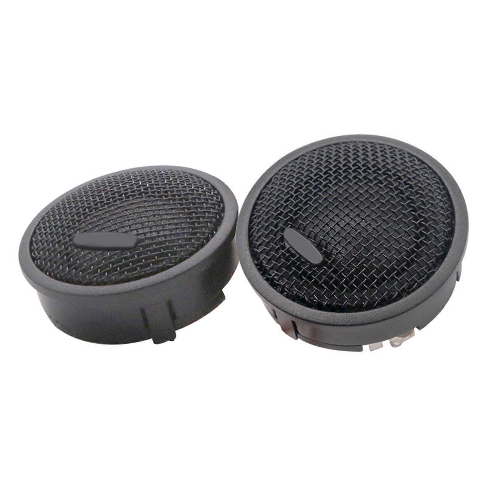 Car Tweeter, Pair of 12V 120W Car Power Loud Speaker Dome Speaker Tweeter Loudspeaker Horn for Car Multicolor