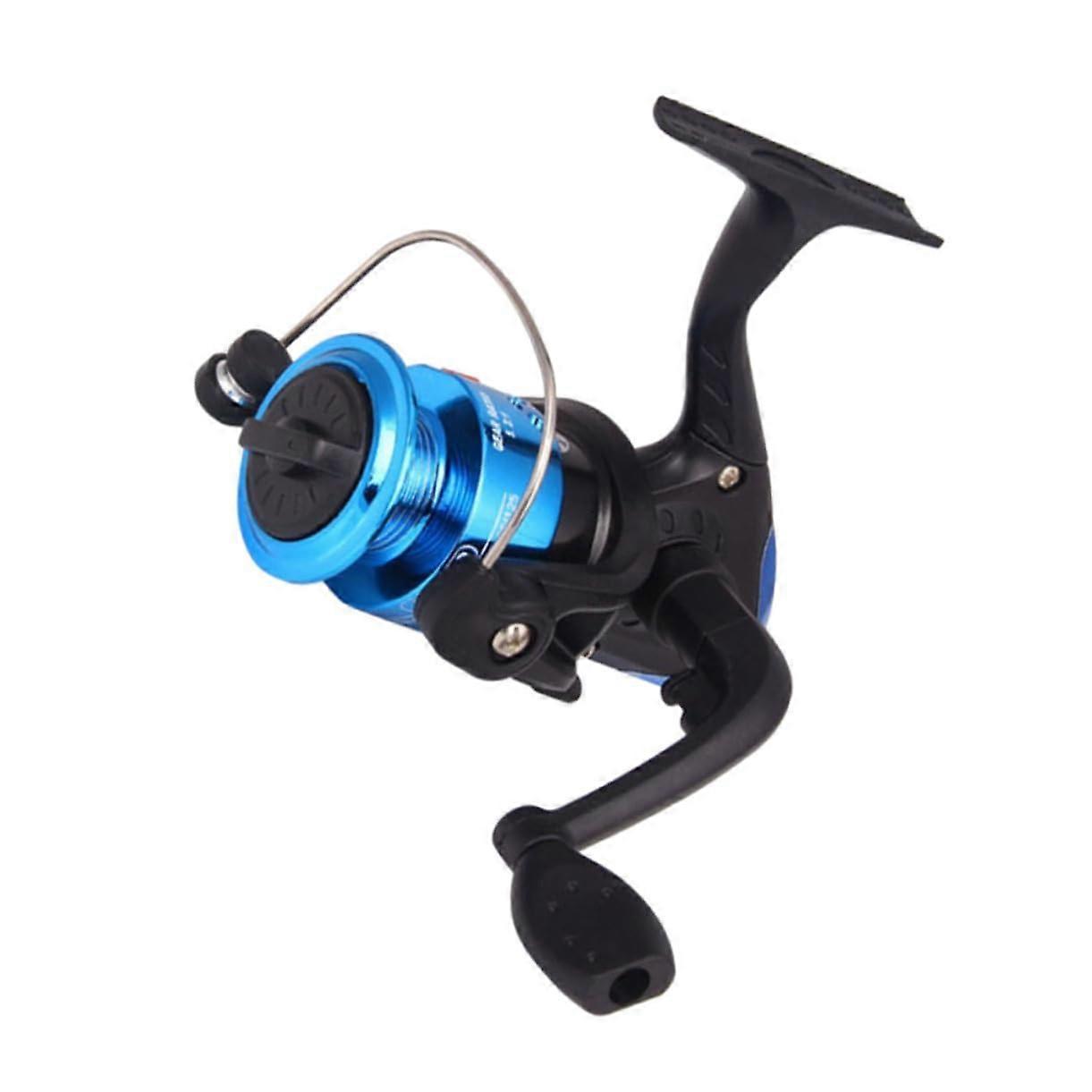 Angeling reel with line roller metal construction 200 yards capacity galvanized