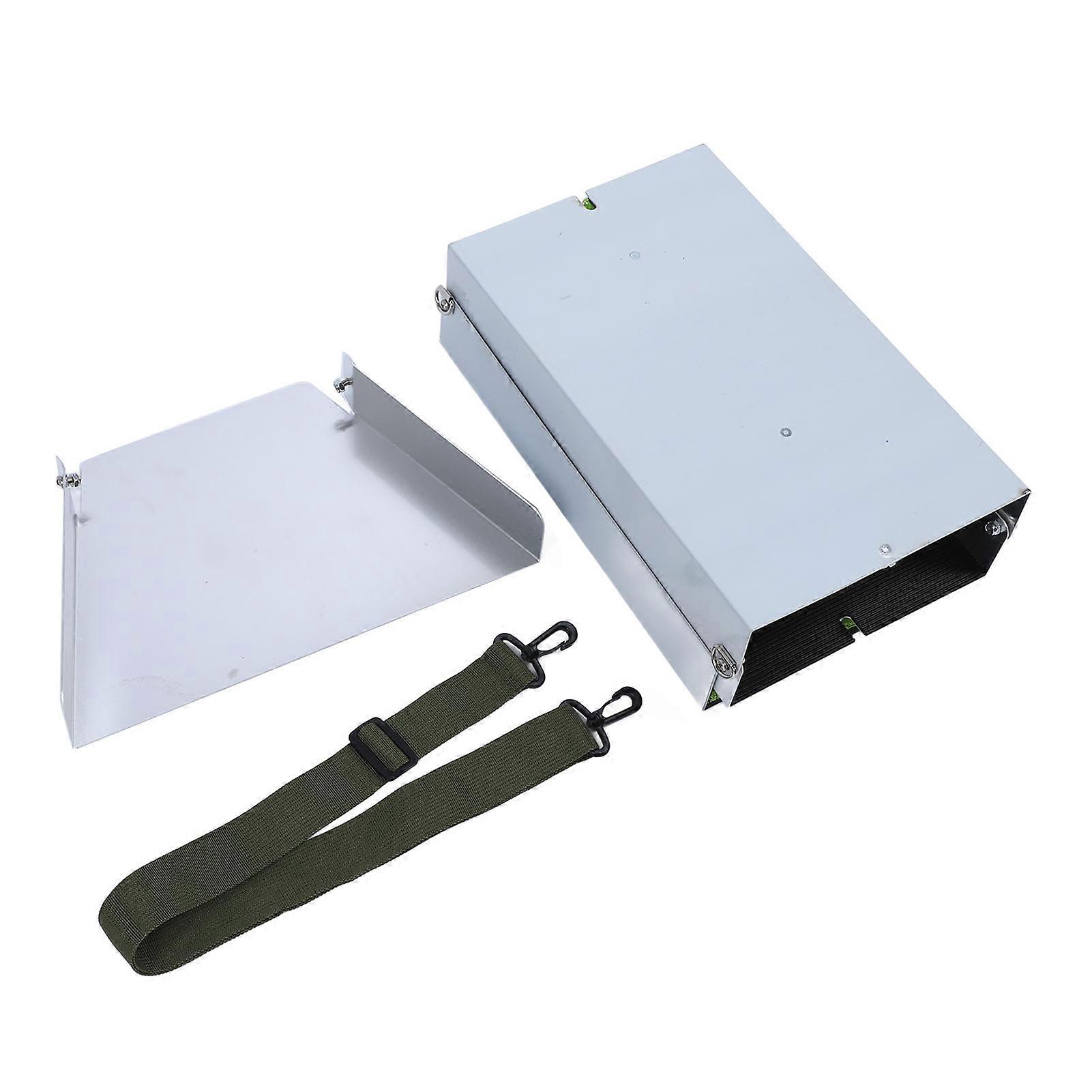 Boîte à écluse pliable en alliage d'aluminium de 49,6 pouces, équipement compact de prospection d'or pour le dragage et l'orpaillage
