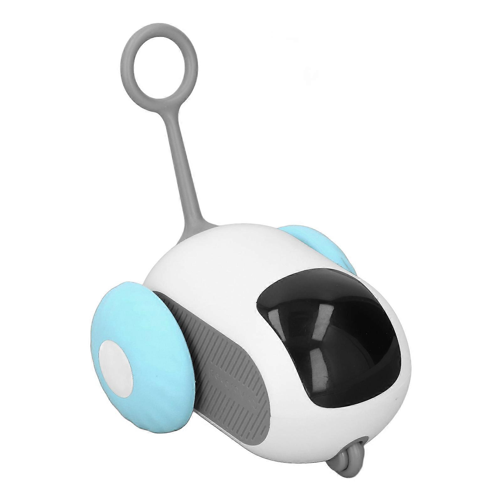 Remote Control Smart Electric Cat Toy Dual Mode Gravity Automatic Moving Interactive Cat Toys for Indoor Home Blue 