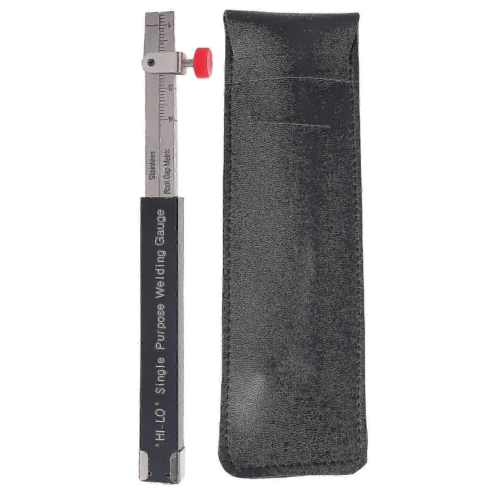 Welding Inspection Scale Small Height Gauge Hi-lo Dedicated Internal Welding Ruler Metric Size N19