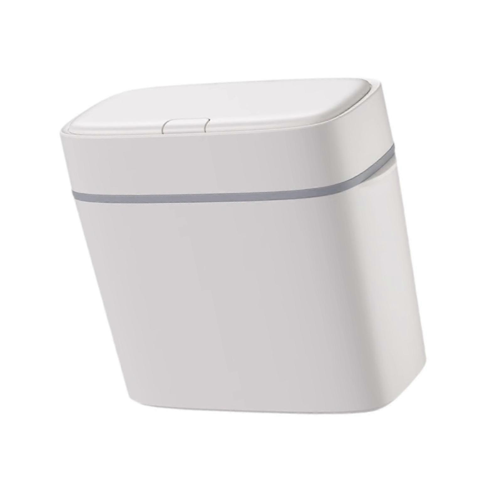 Simple Waste Container Bin for Garbage Disposal in Toilet, Bathroom, and Bedroom Spaces