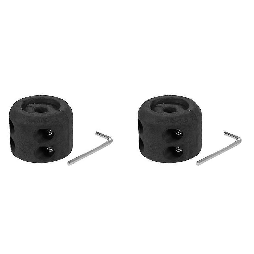 2pcs Winch Cable Stoppers Hook Protector for ATV UTV Durable Cable Hook Stop for Enhanced Performance, Prevents Gear Damage and Reduces Trail Rattle