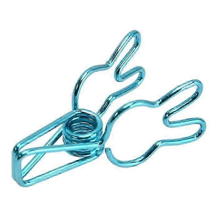 20Pcs Metal Hollow Wire Binder Clips in Rabbit Shape