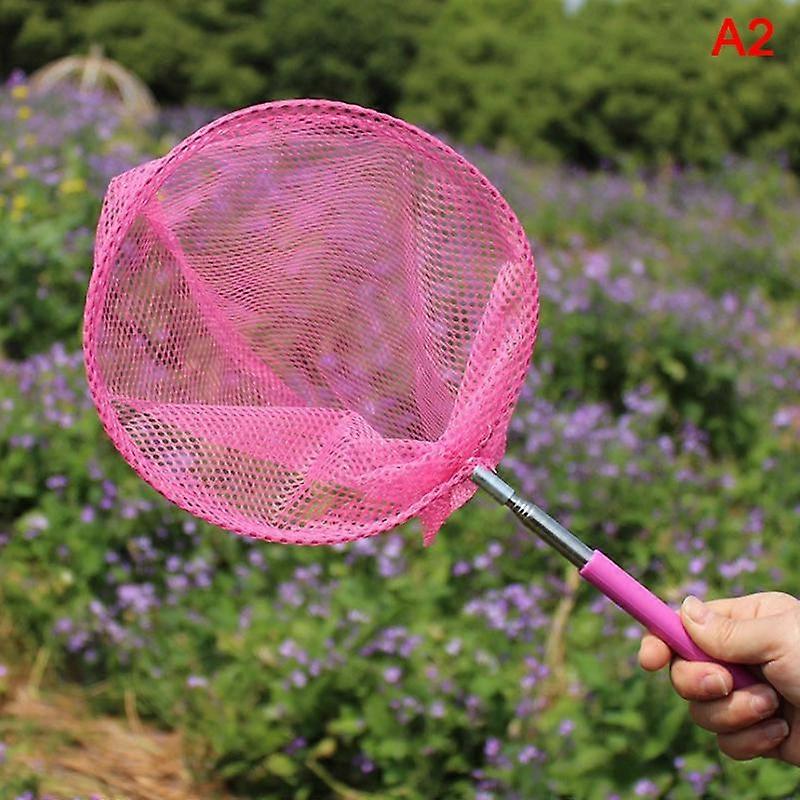 Extendable Kids Telescopic Butterfly Net Toy Catching Bugs Insect Fish Gift