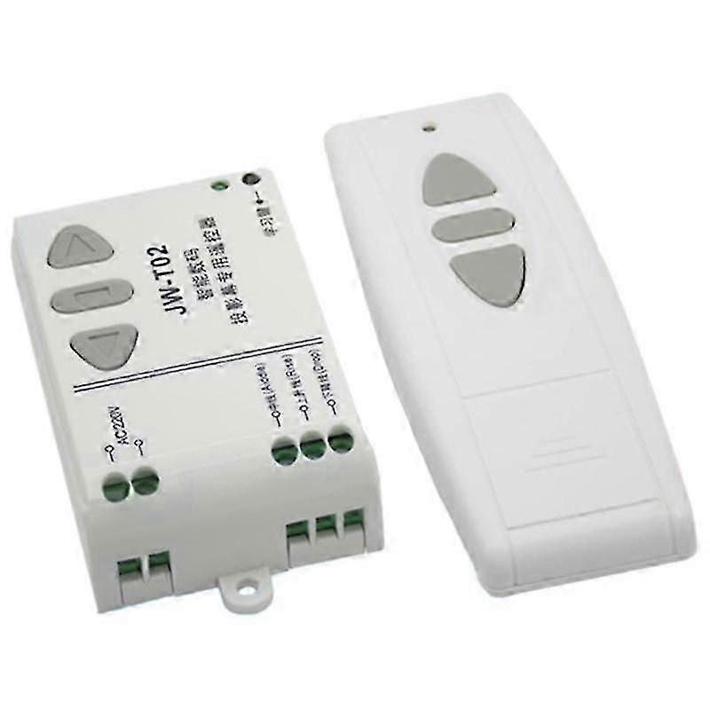 Wireless Remote Control Switch for 220V AC Tubular Motor Up/Down Stop Forward Reverse Controller