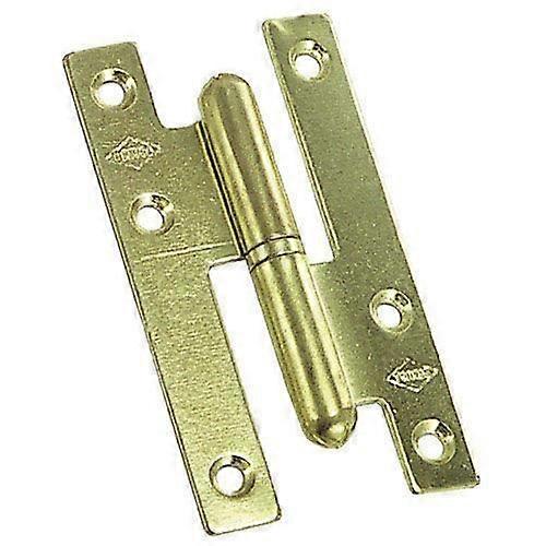 Wolfpack hinge 403/9.5 brass right square edge
