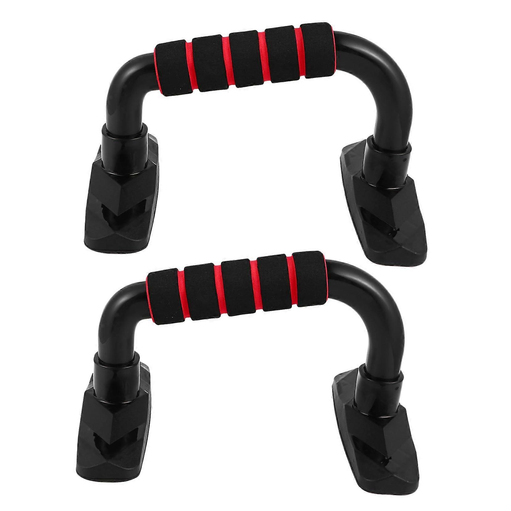 Set of 2 push up stands, portable pushup bars for effective arm strength, training, fitness equipment for home