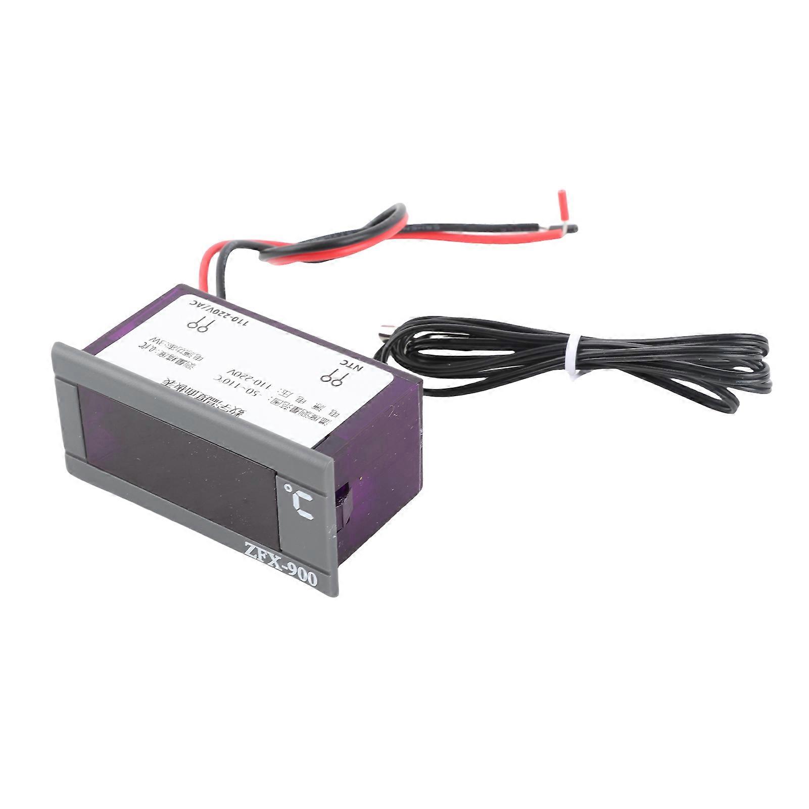 Embedded Temperature Meter Intelligent Digital Temperature Display Panel for Refrigerator Deepfreeze Cold Closet