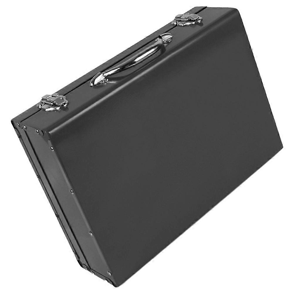 Hardware Toolbox Small Tool Storage Box With Handle For Automotive Repair Iron Tool Box 42.00X30.00X12.00CM Durability 1Pack