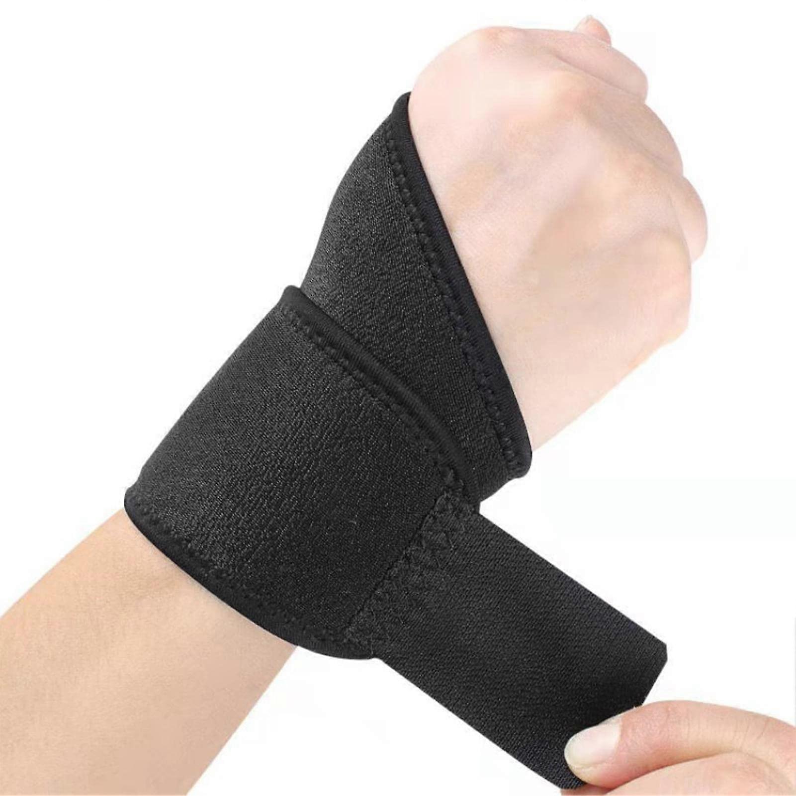 Wrist Support Sweat Wicking Wrist Lifting Bands Wristbands Wrist Supports for Gym Workout Cross Training Avoid Injuries and Improve