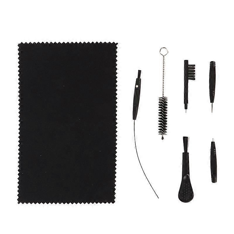 طقم تنظيف السمع المكون من 7 قطع أدوات تنظيف محمولة مع حقيبة تخزين