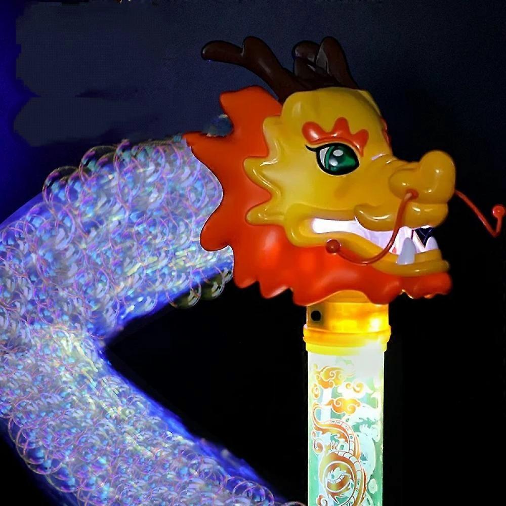 Dragon Bubble Gun για παιδιά - Χριστουγεννιάτικο δώρο με διάλυμα φυσαλίδων - Μπομπονιέρες πάρτι και υπαίθριο παιχνίδι - Δώρο γενεθλίων B