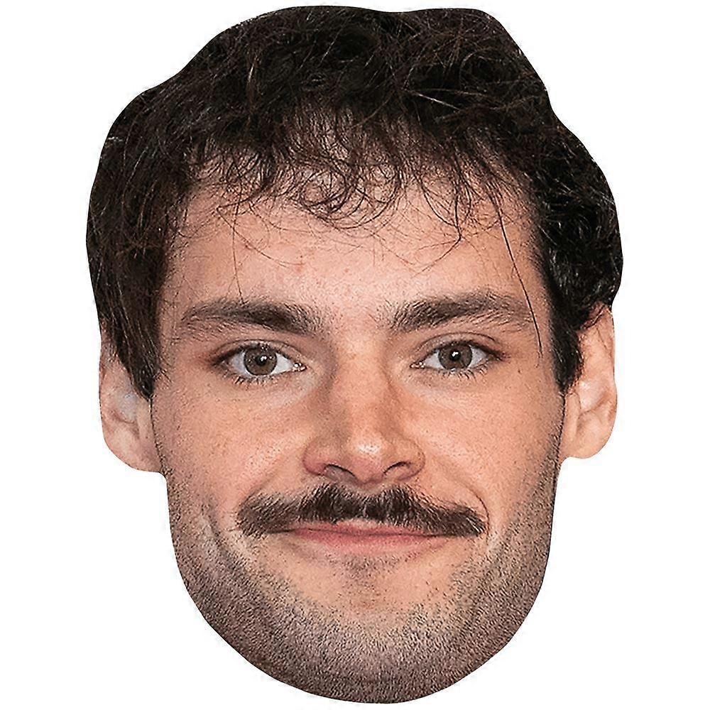 James Marriott (Moustache) Big Head. Larger than life mask.