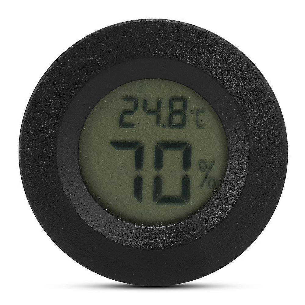 Embedded Round shaped Digital Reptiles Thermometer Hygrometer
Humidity Temperature Meter High Precise for Lizard Reptiles Household Nursery