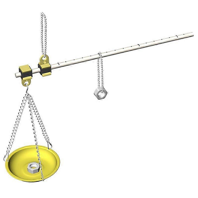 1 Set Of Diy Steelyard Science Experiment Kit: STEM Toy For Kids - Handmade Assembly Model For Learning Scientific Thinking - Classroom & Home Activit