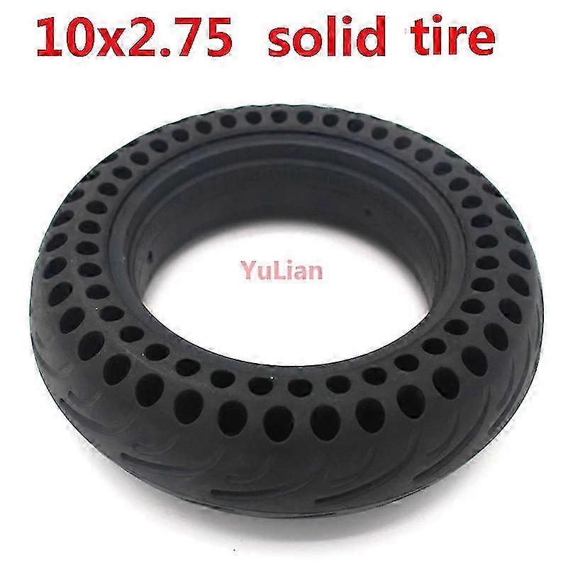 Thick 10-Inch Solid Tire for Suitable Brand Scooter, Puncture-Proof Non-Pneumatic Wheel, 10x2.75, for NINEBOT MiniPRO