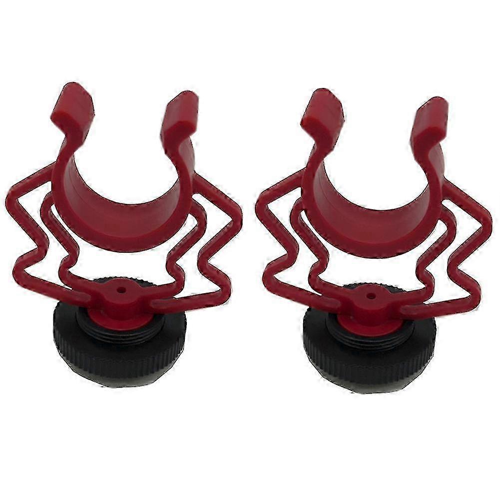 2PCS Universal Mikrofon Wavy Shock Mount Adapter Kunststoff Mikrofonhalterung Halterung Ersatz für kompatible Mikrofone