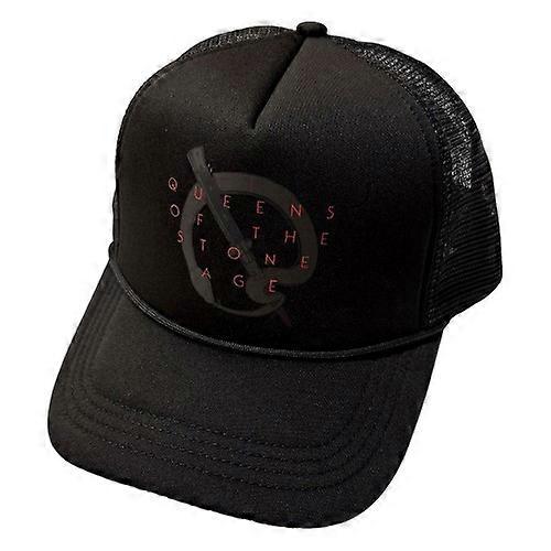 Queens Of The Stone Age Emblem Mesh Back Trucker Cap