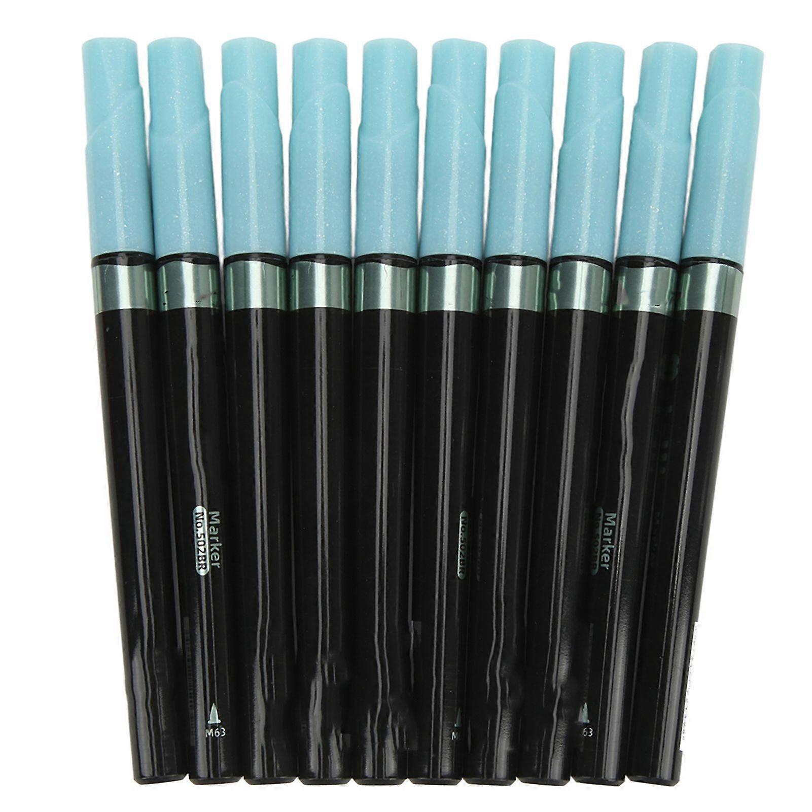 2025 Latest Model  10 Pcs Paint Markers Quick Dry Permanent Metallic Markers