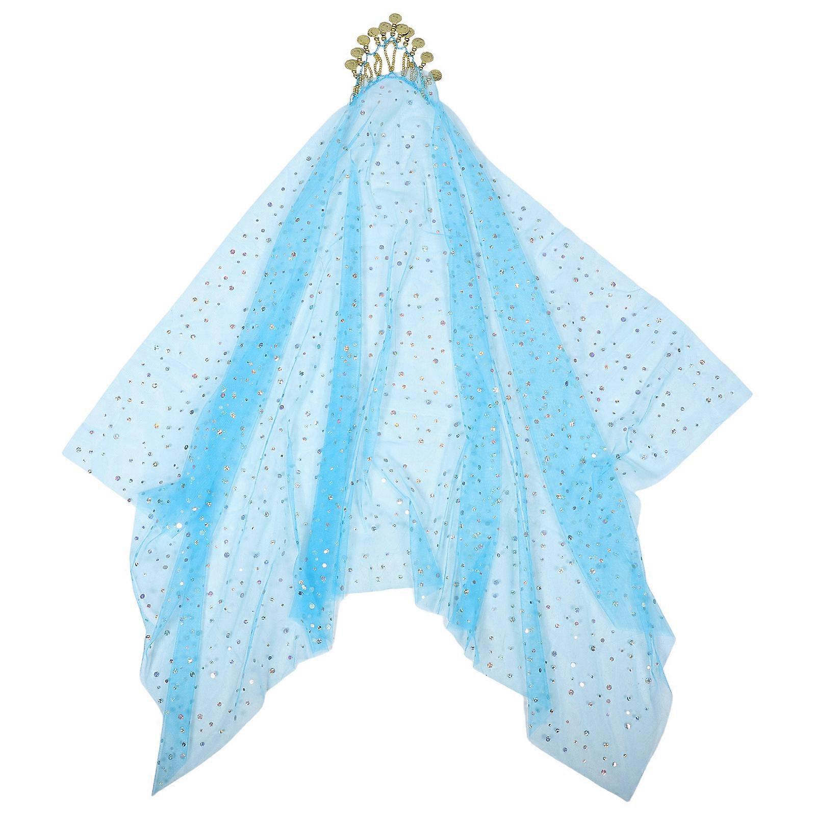 Style Dancer Head Scarf Rectangular Polyester Women Dancing Accessory 141.00X74.00X0.10CM 1Set