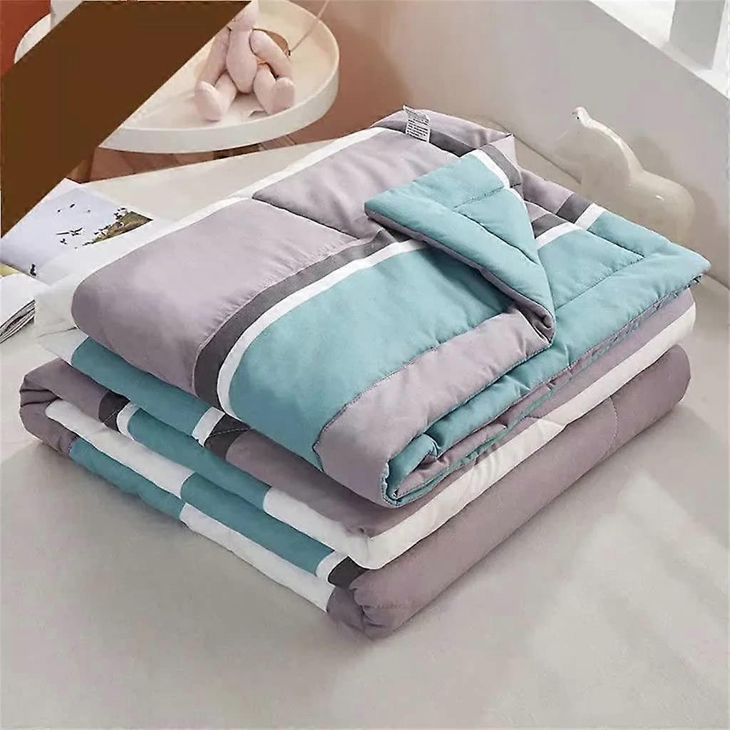 Soft Towel Cotton Sofa Blanket Thin Air Conditioning Blanket W180x220cm for Summer Use, Bed Filler, Lightweight 180x220cm
