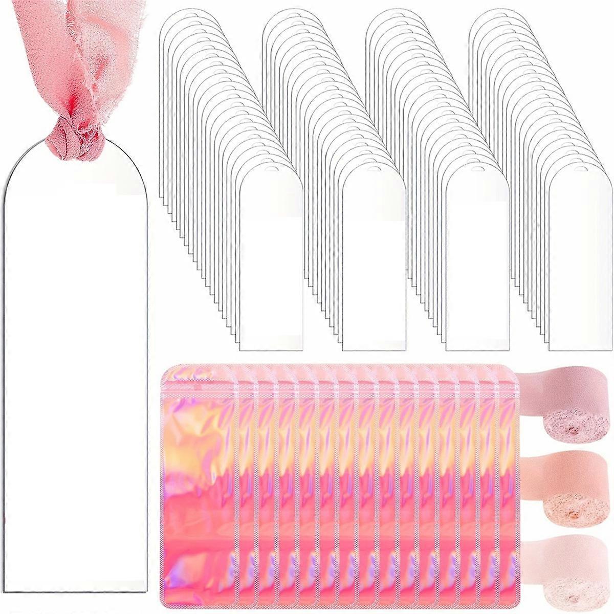 Acrylic Bookmark Blanks Clear Bookmarks Acrylic Tags With Ribbon