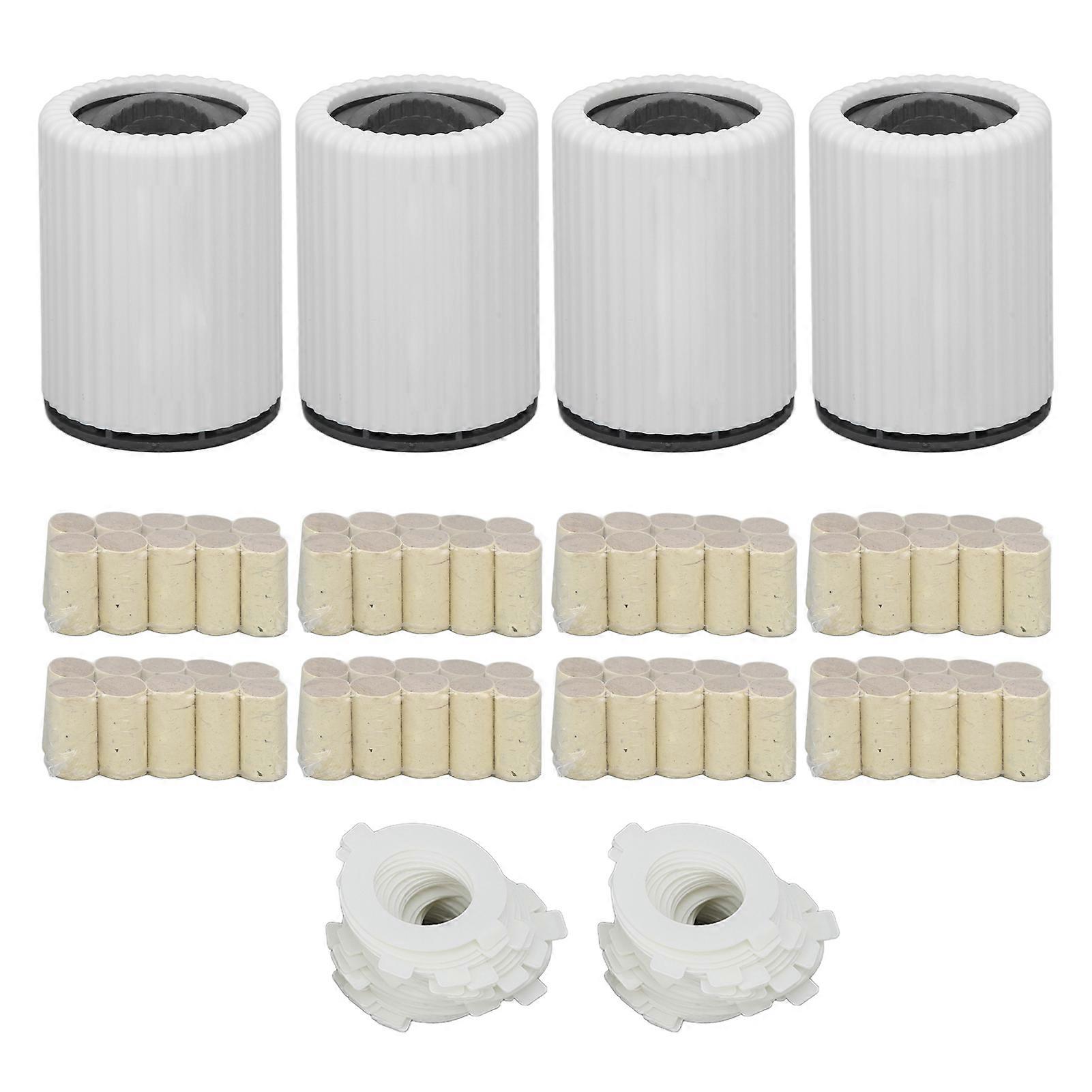 4pcs Moxibustion Box Rotating Height Adjust Flame Retardant Moxa Therapy Box for Neck Back Knee
