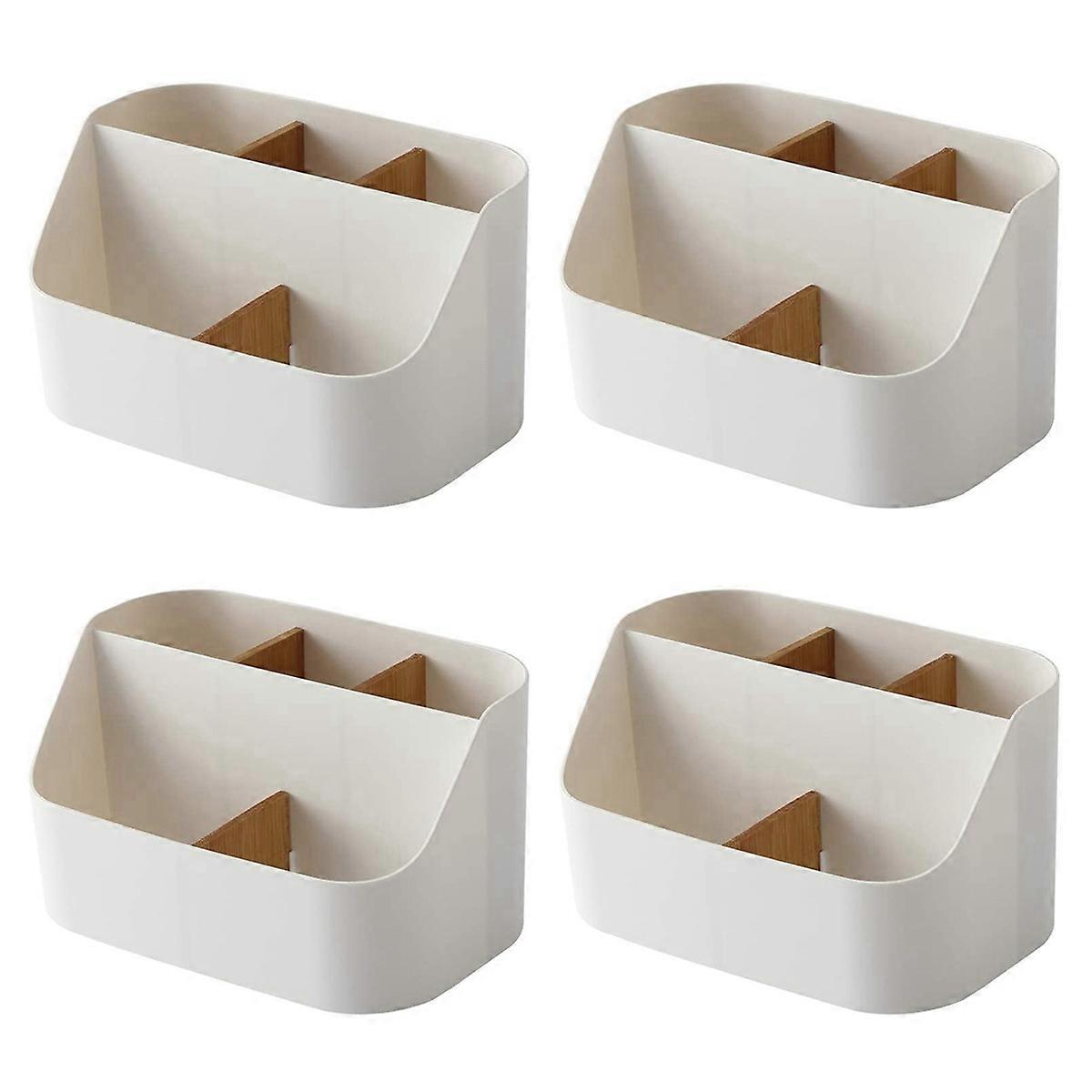 Desk Organizer Remote Control Holder Makeup Box