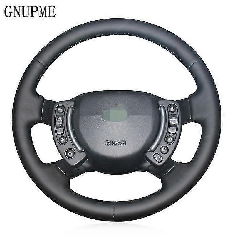 Diy Hand-stitched Artificial Car Steering Wheel Cover For Land Rover Range Rover 2003-2012