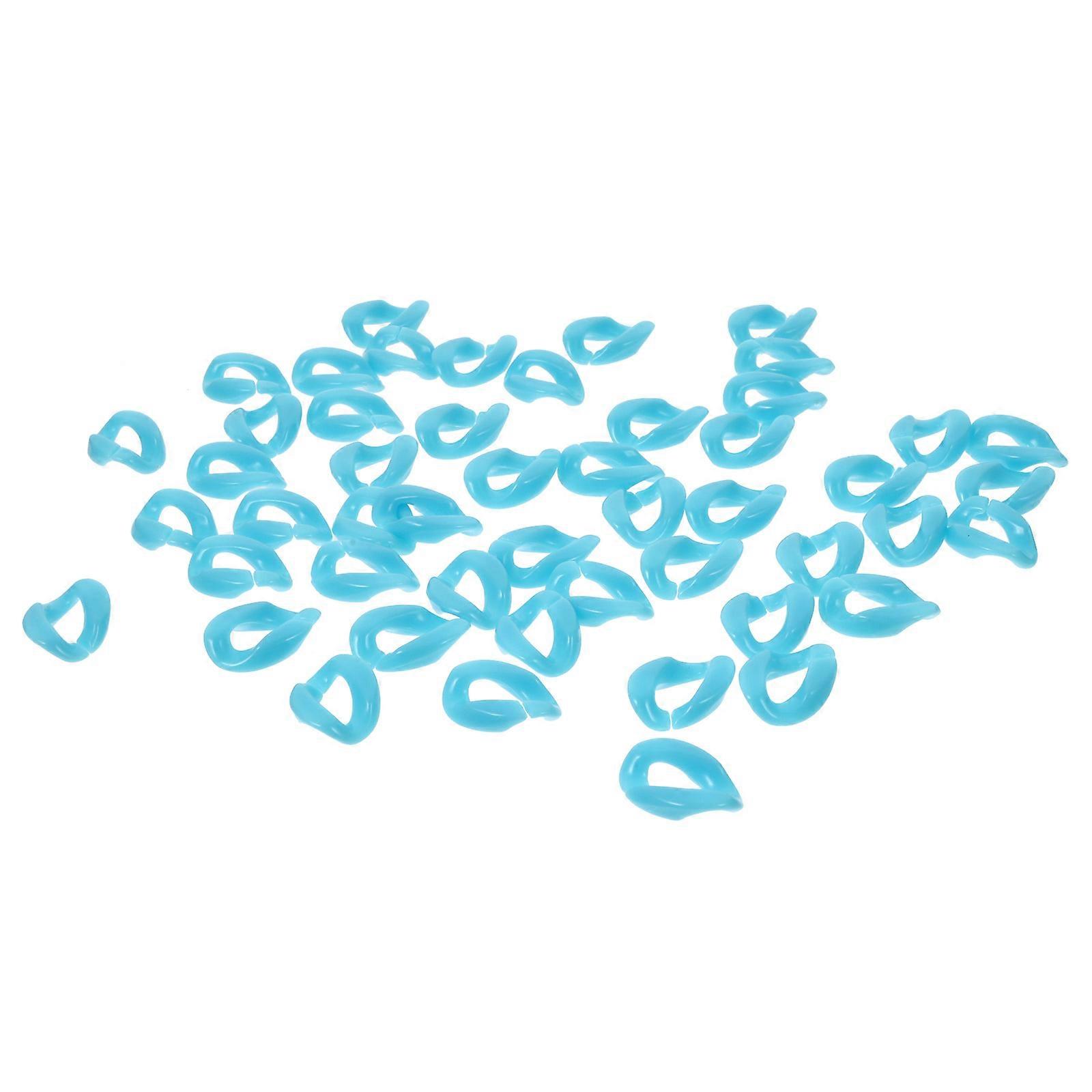 150Pcs Bag Chain Linking Rings Craft Jewelry Cable Chain Making Connectors