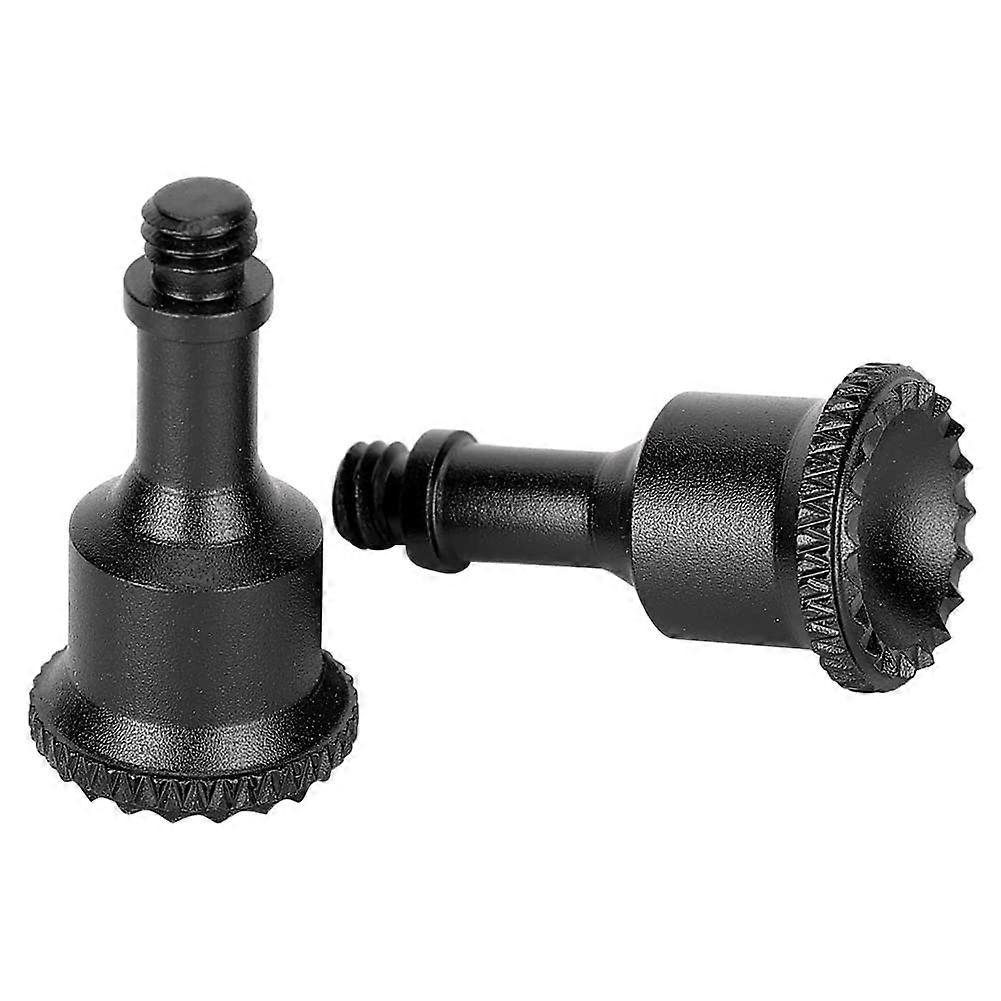 Aluminum Alloy Remote Control Joystick Thumb Rocker - Pair For Two Controllers, Lightweight Ergonomic Black